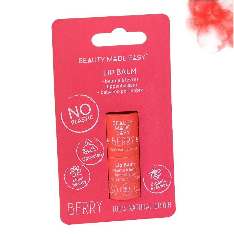 Beauty Made Easy    Lip Balm   Berry
