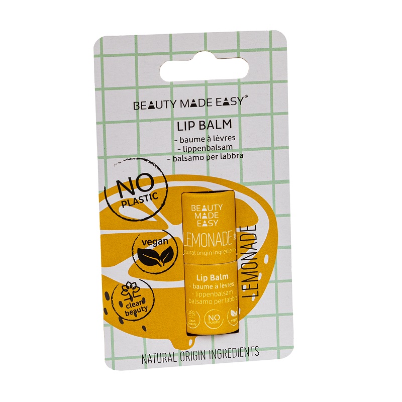Beauty Made Easy    Lip Balm   Lemonade