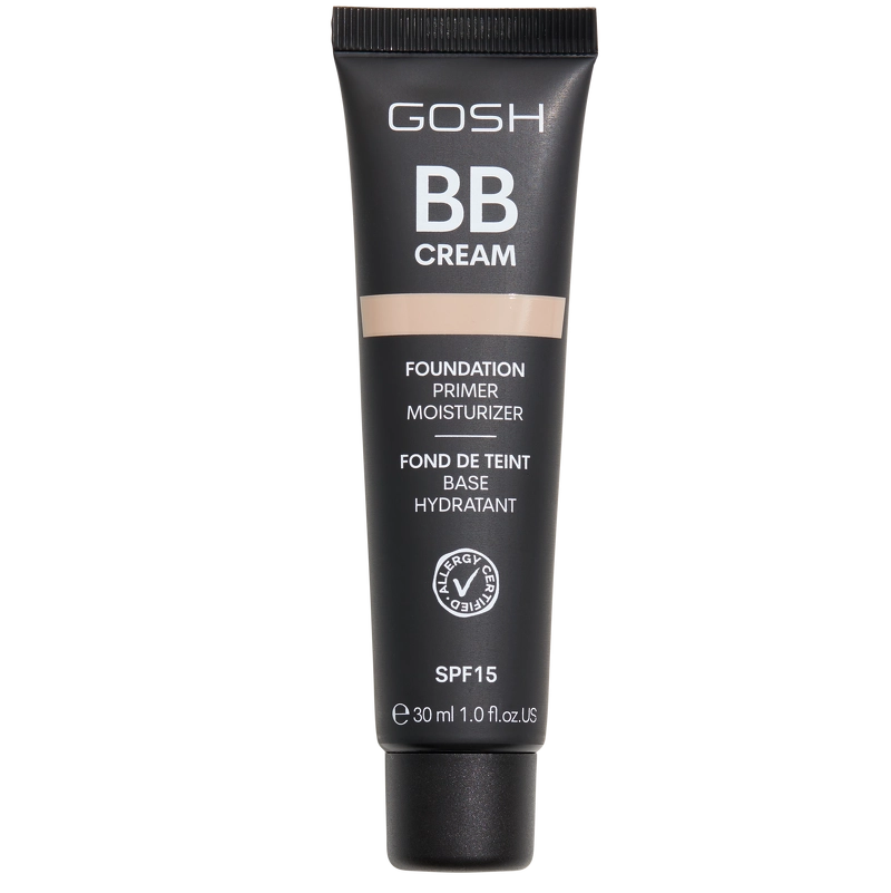 Gosh Bb Cream Foundation Primer Moisturizer Spf 15 30 Ml   02 Beige