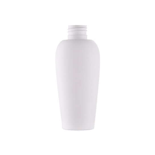 125 Ml  Mat Hvid Konisk Plastflaske   Hdpe   24 410