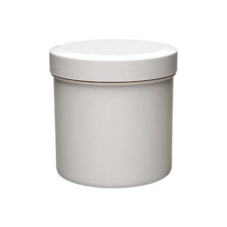 125 Ml  Hvid Plast Dåse