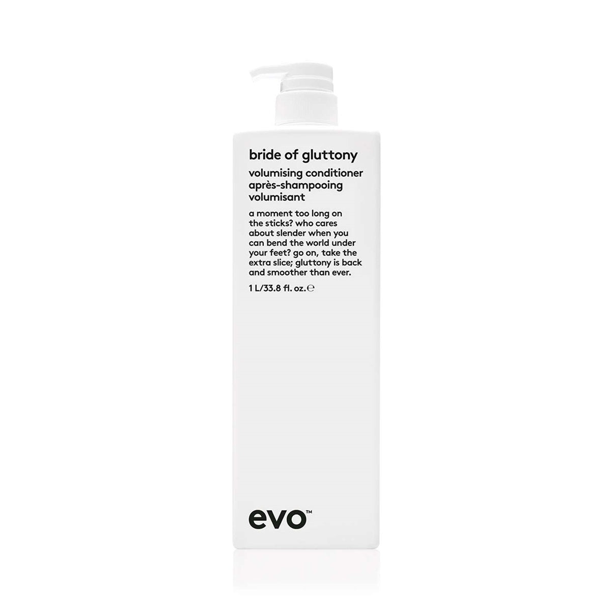 Evo Bride Of Gluttony Volumising Conditioner   1000ml   Balsam   Hos Frisøren   Baronen