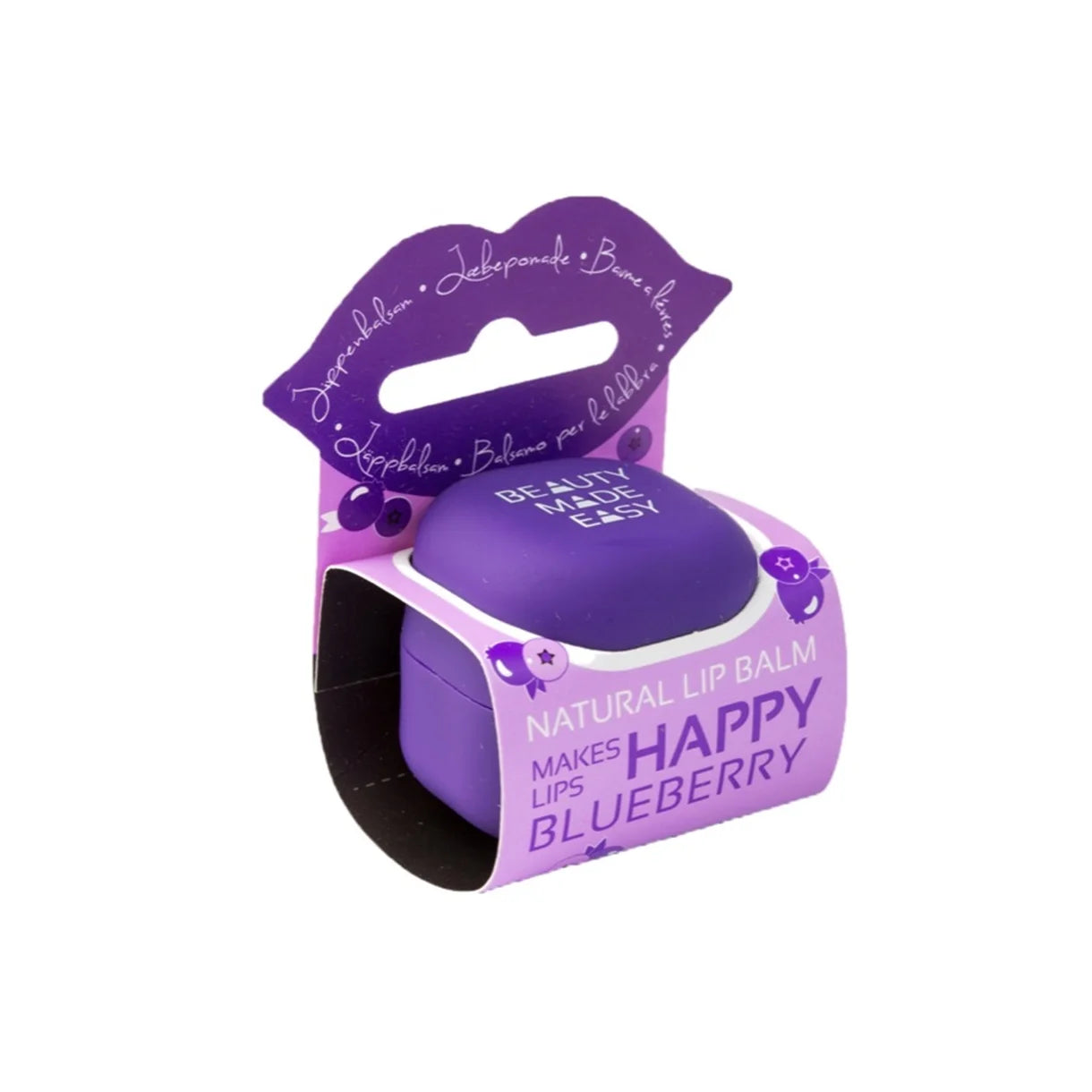 Beauty Made Easy    Makes Lips Happy   Blueberry   Hos Frisøren   Baronen