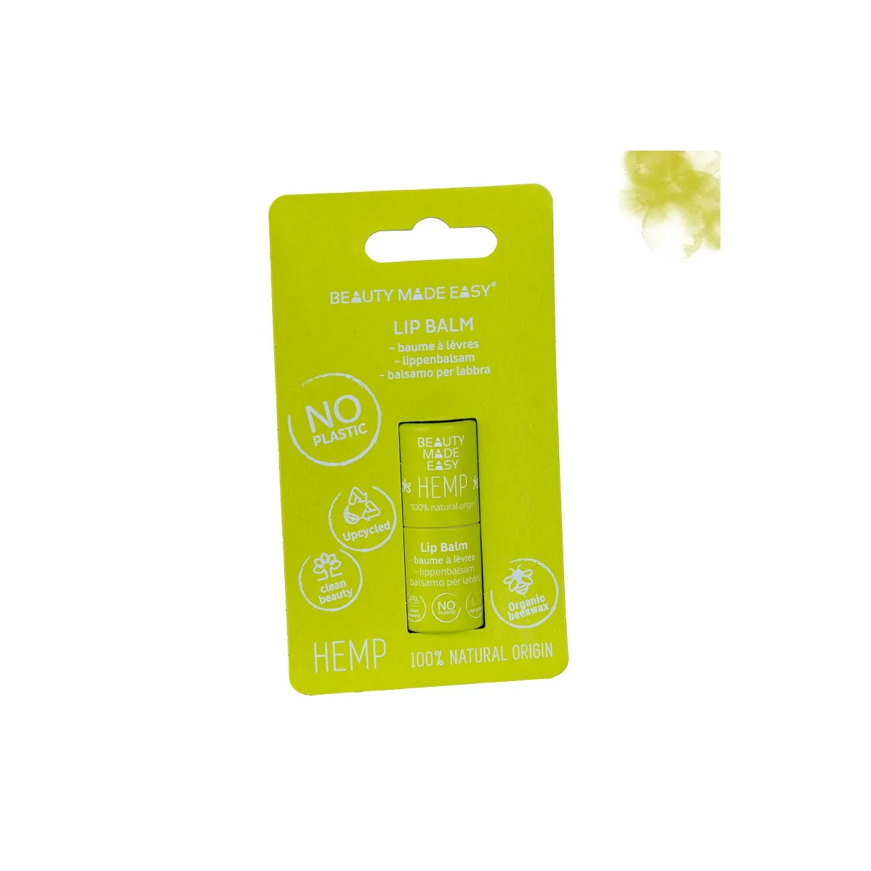 Beauty Made Easy    Lip Balm   Hemp   Hos Frisøren   Baronen