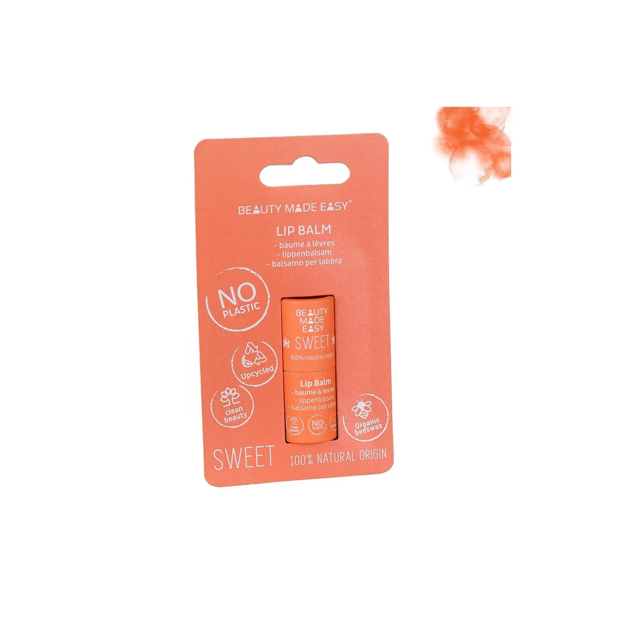 Beauty Made Easy    Lip Balm   Sweet   Hos Frisøren   Baronen