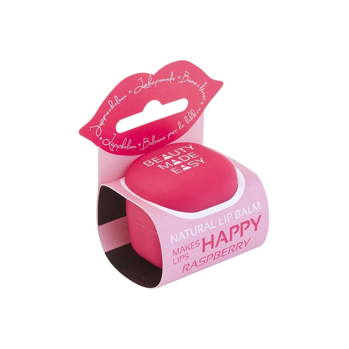 Beauty Made Easy    Makes Lips Happy   Raspberry   Hos Frisøren   Baronen