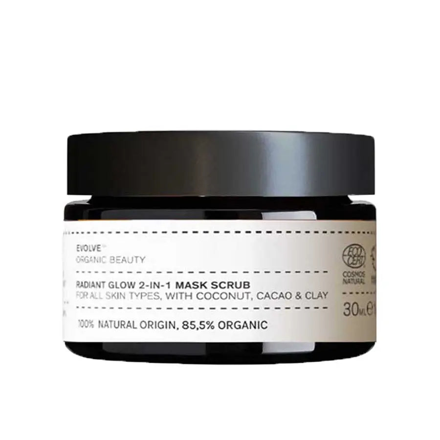 Evolve Radiant Glow 2 In 1 Mask Scrub   30ml   Hos Frisøren   Baronen