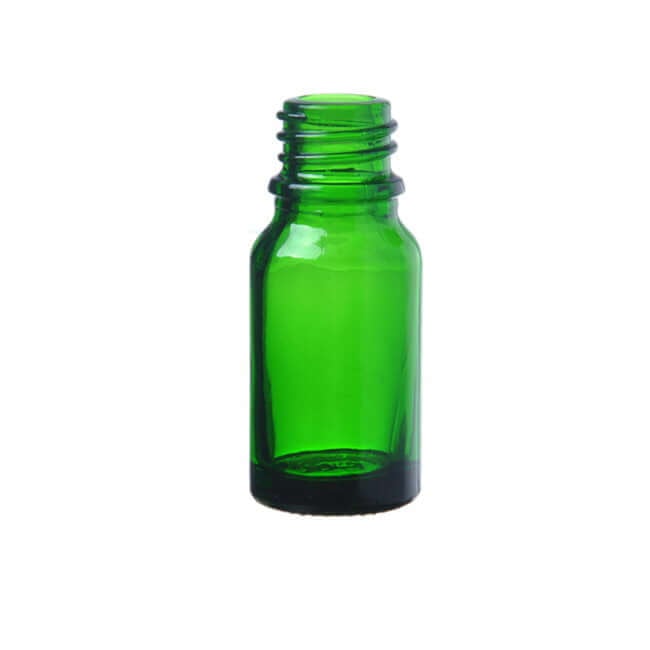 10 Ml  Grøn Glasflaske   Din18